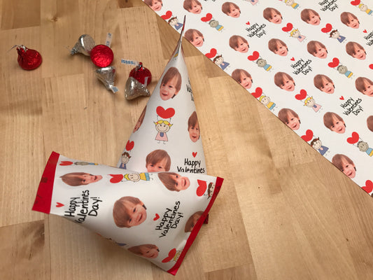 Kid’s V-day Favor Wrapping
