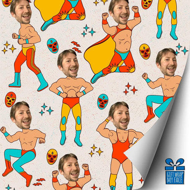 Luchador Gift Wrap