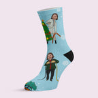 FRIENDLY ELF FACE SOCKS