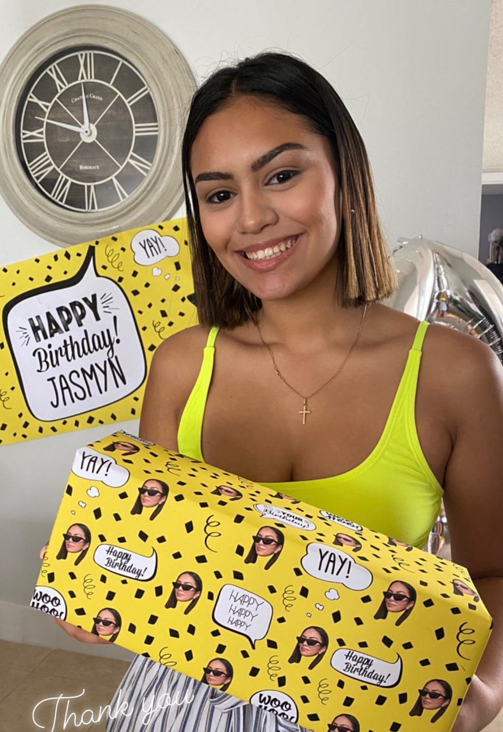 Yellow Birthday Confetti