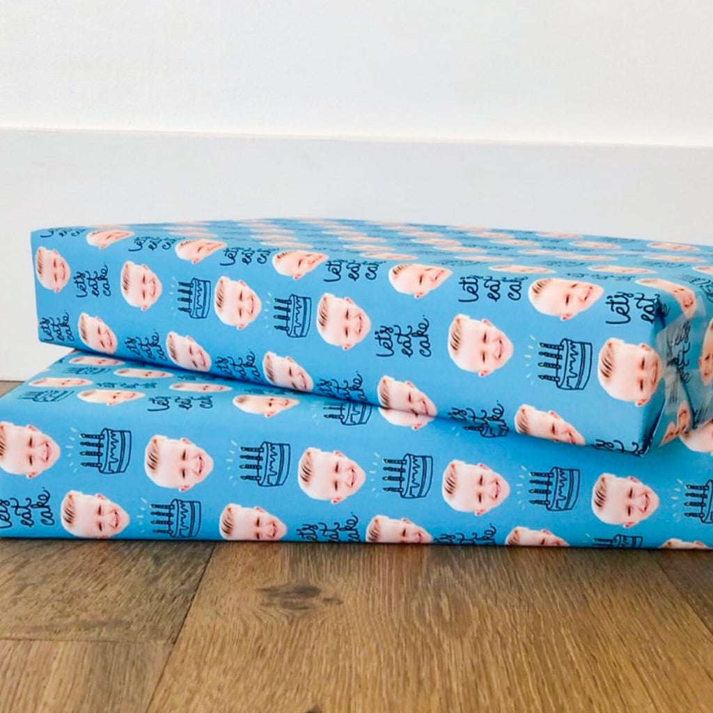 Let's Eat Cake Gift Wrap