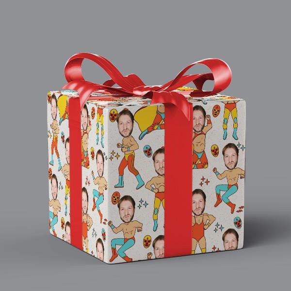 Luchador Gift Wrap