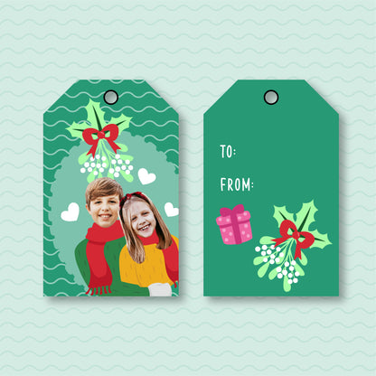 MISTLE-TOGETHER GIFT TAGS