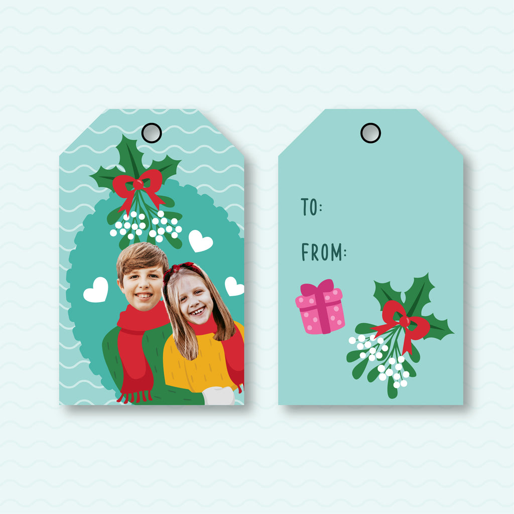 MISTLE-TOGETHER GIFT TAGS