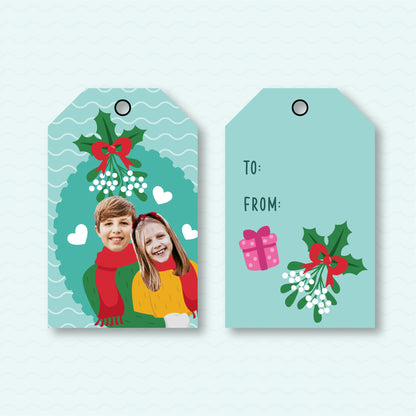 MISTLE-TOGETHER GIFT TAGS