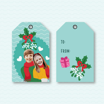 MISTLE-TOGETHER GIFT TAGS