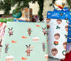 Merry Mistletoe Wrapping Paper