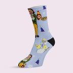 Friendly Elf Face Socks