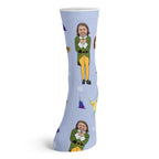 Friendly Elf Face Socks