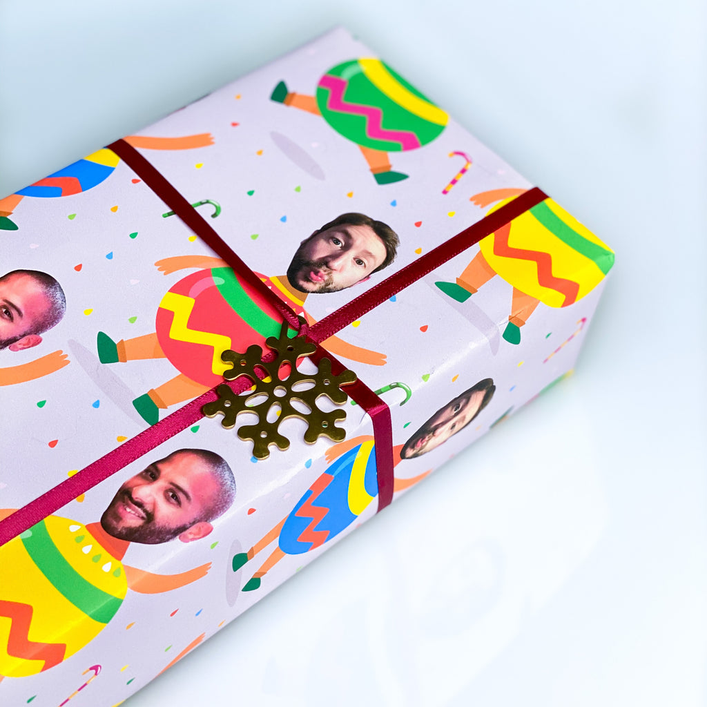Selfie Ornaments™ Custom Gift Wrap