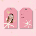 SNOW ON THE BEACH GIFT TAGS