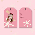 SNOW ON THE BEACH GIFT TAGS