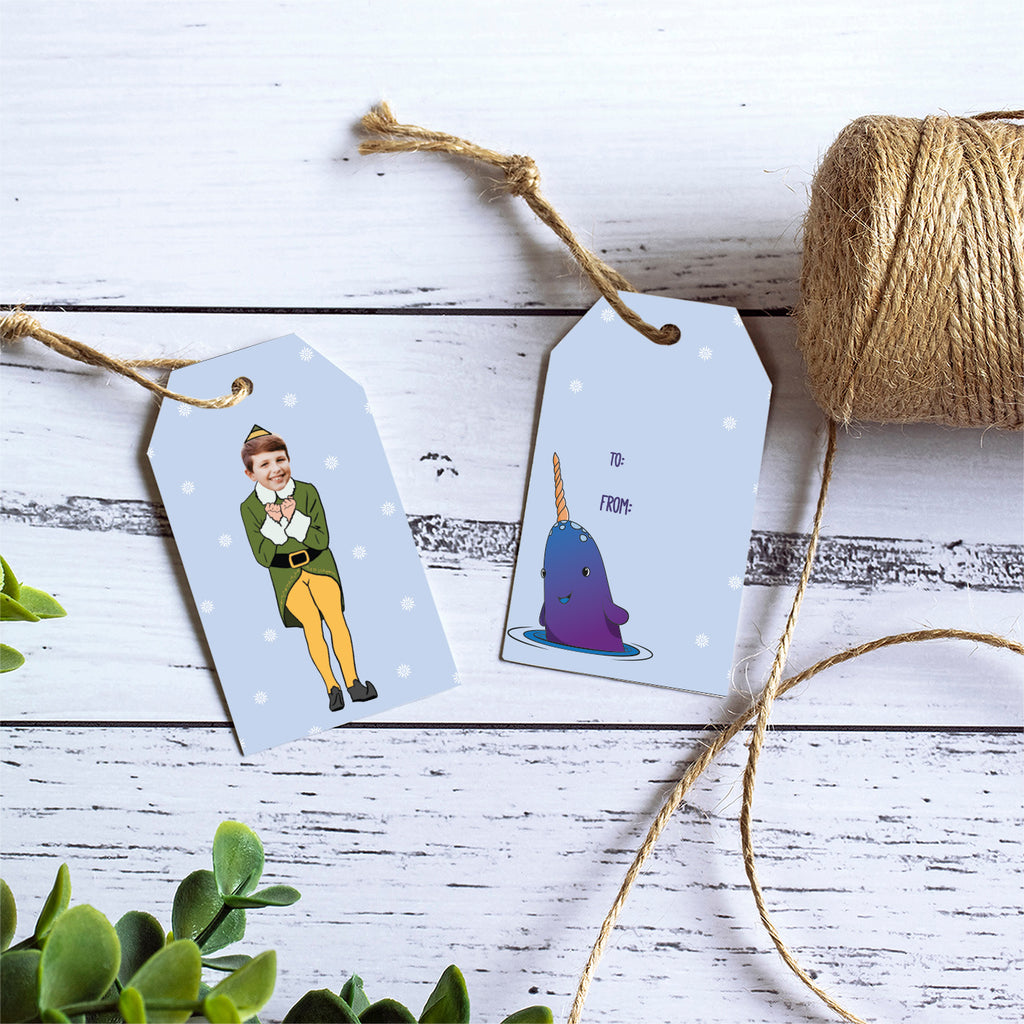 Friendly Elf Gift Tags