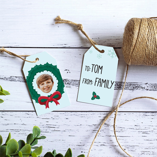 merry mistletoe gift tags