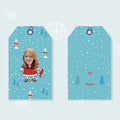 Mrs Santa Selfie Gift Tags