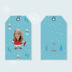 Mrs Santa Selfie Gift Tags