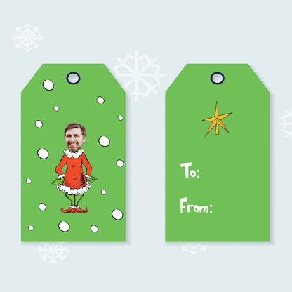 Who Stole the Grinch Gift Tags
