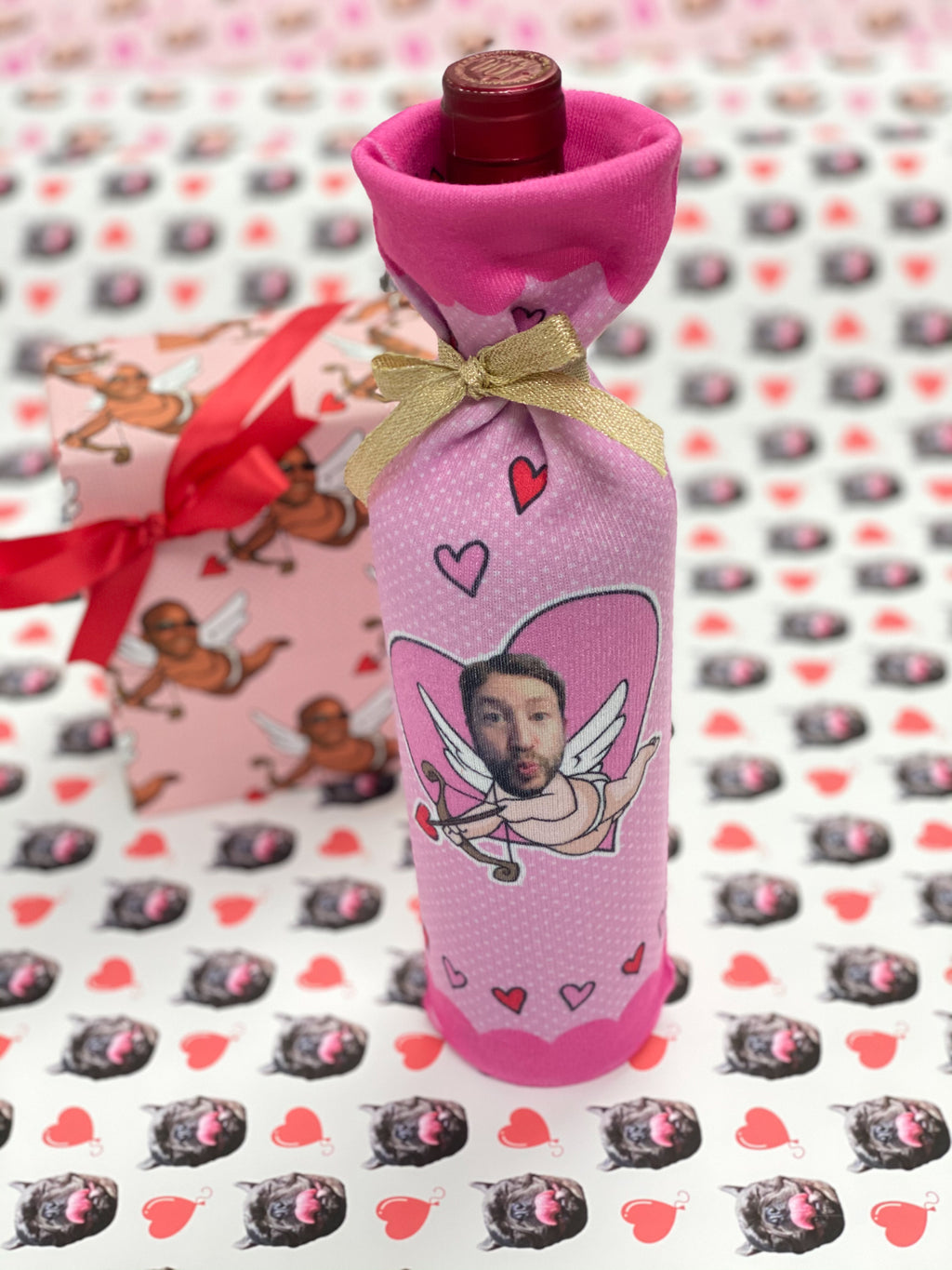 Cupid Wine Socks