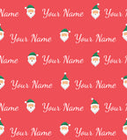 Santa's Nice List Gift Wrap