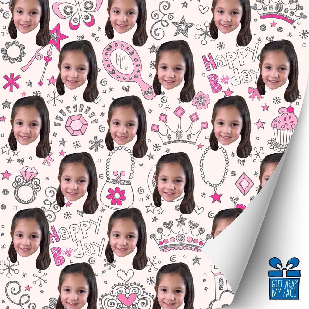 Castles And Tiaras Gift Wrap