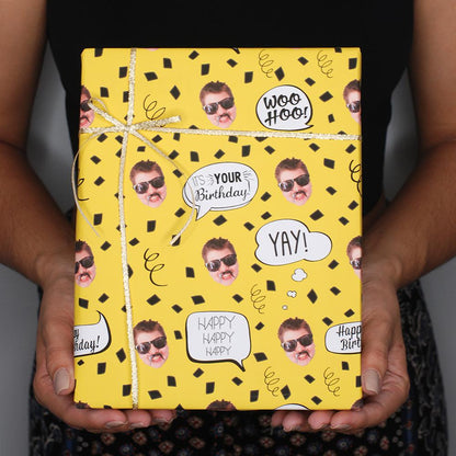 Yellow Birthday Confetti