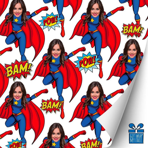 superwoman gift wrap