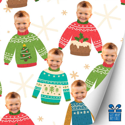 Christmas Sweater Gift Wrap