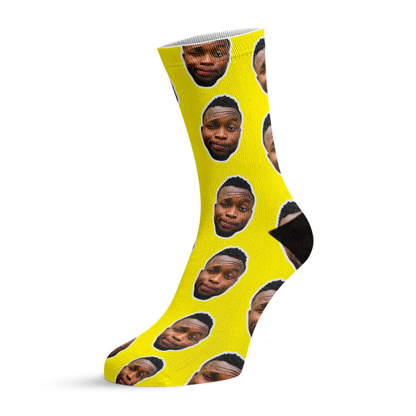 yellow  socks