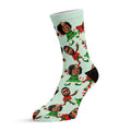 Elfie Selfie Boy & Girl Duo Face Socks