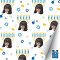 Menorah Head Gift Wrap