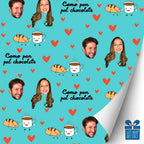 Como Pan Pal Chocolate Gift Wrap