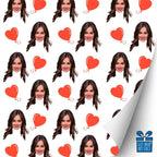 Heart Balloon Gift Wrap
