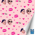 I Love You Kiss Gift Wrap