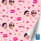 I Love You Kiss Gift Wrap
