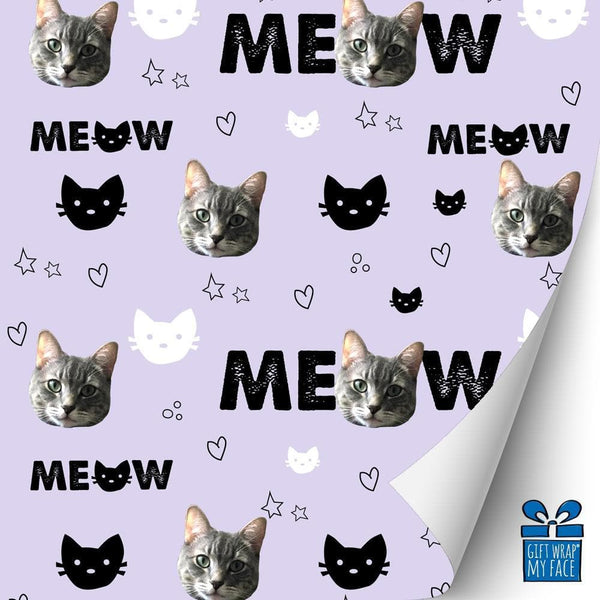 meow gift wrap