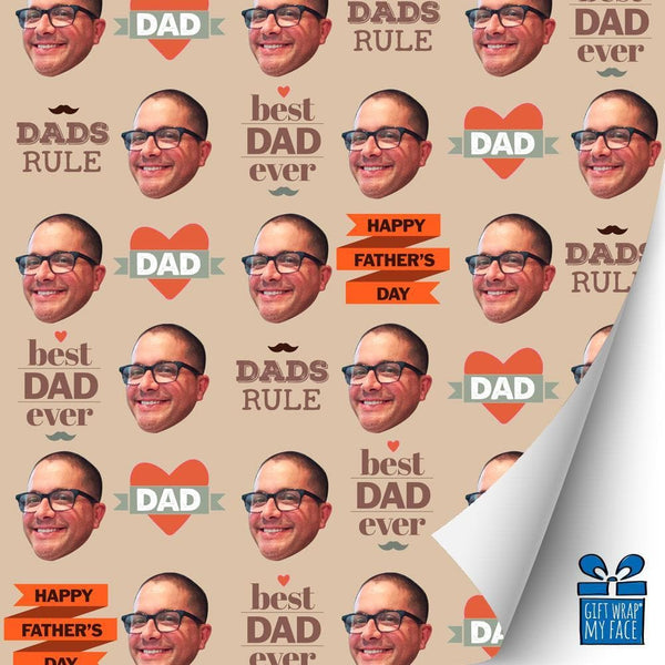 best dad ever gift wrap