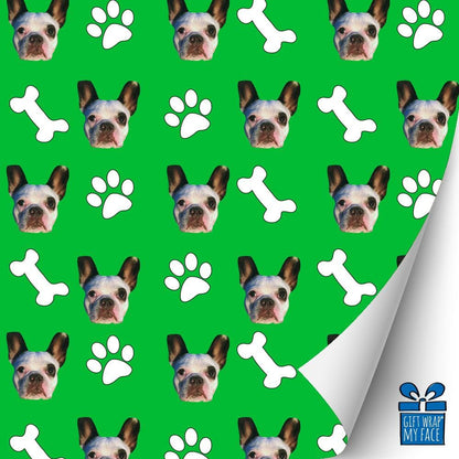Dog And Bone Gift Wrap