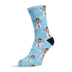 Snowman Face Socks