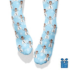 Snowman Face Socks