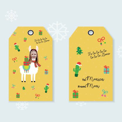 Fa La Llama Gift Tags