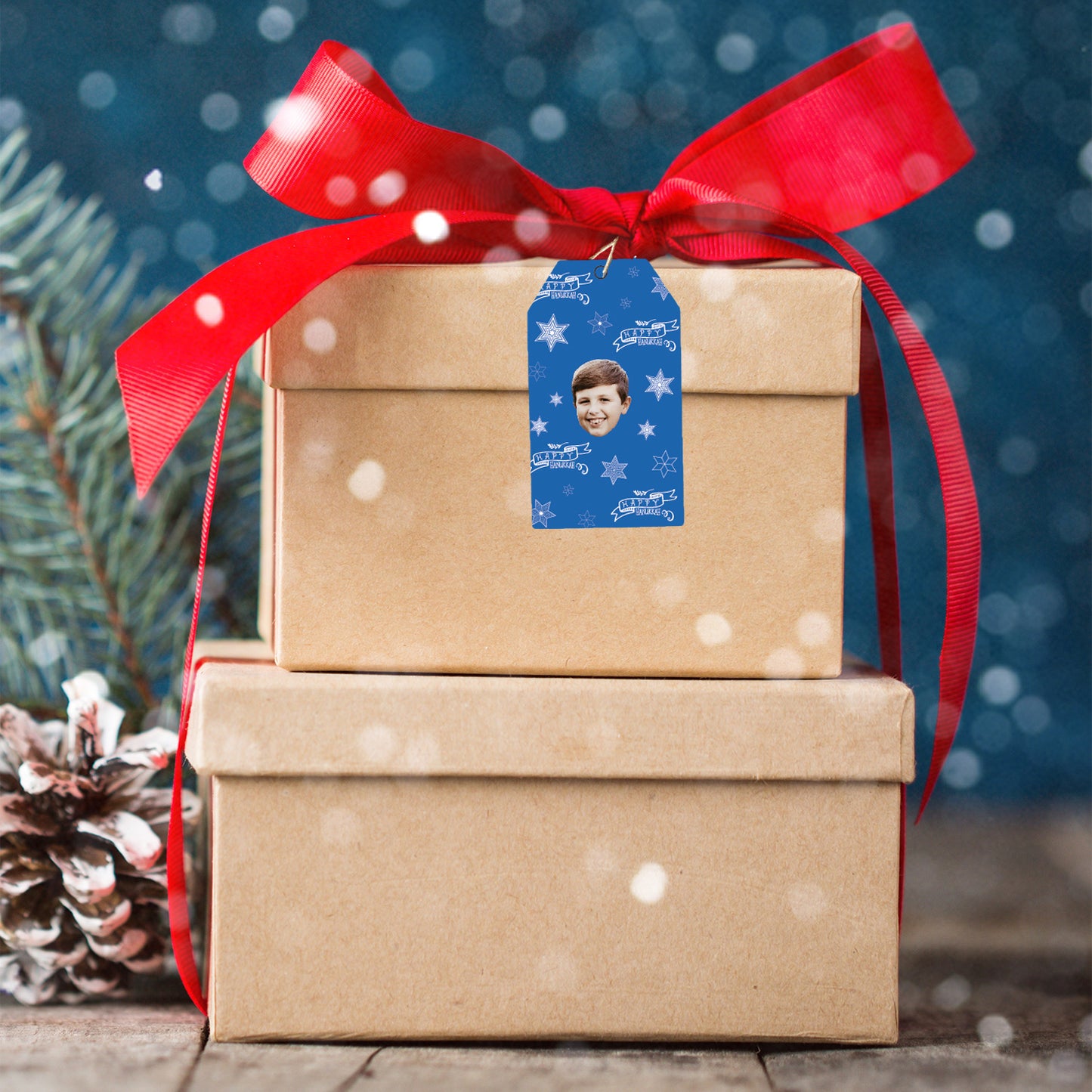 Happy Hanukkah Gift Tags