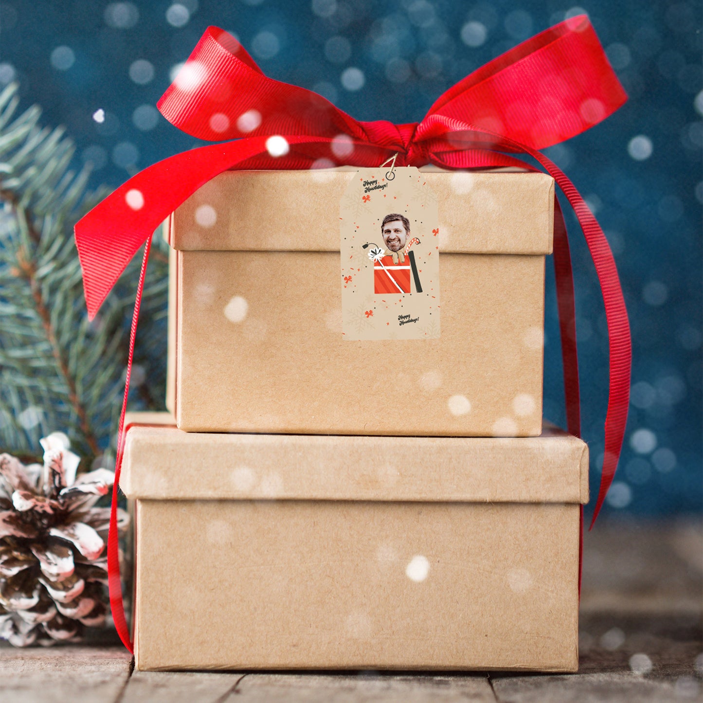 Happy Howlidays Gift Tags