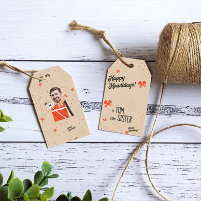 Happy Howlidays Gift Tags