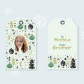 Peppermint Pine Gift Tags