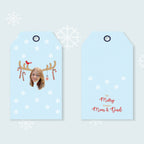 Reindeer Antlers Gift Tags