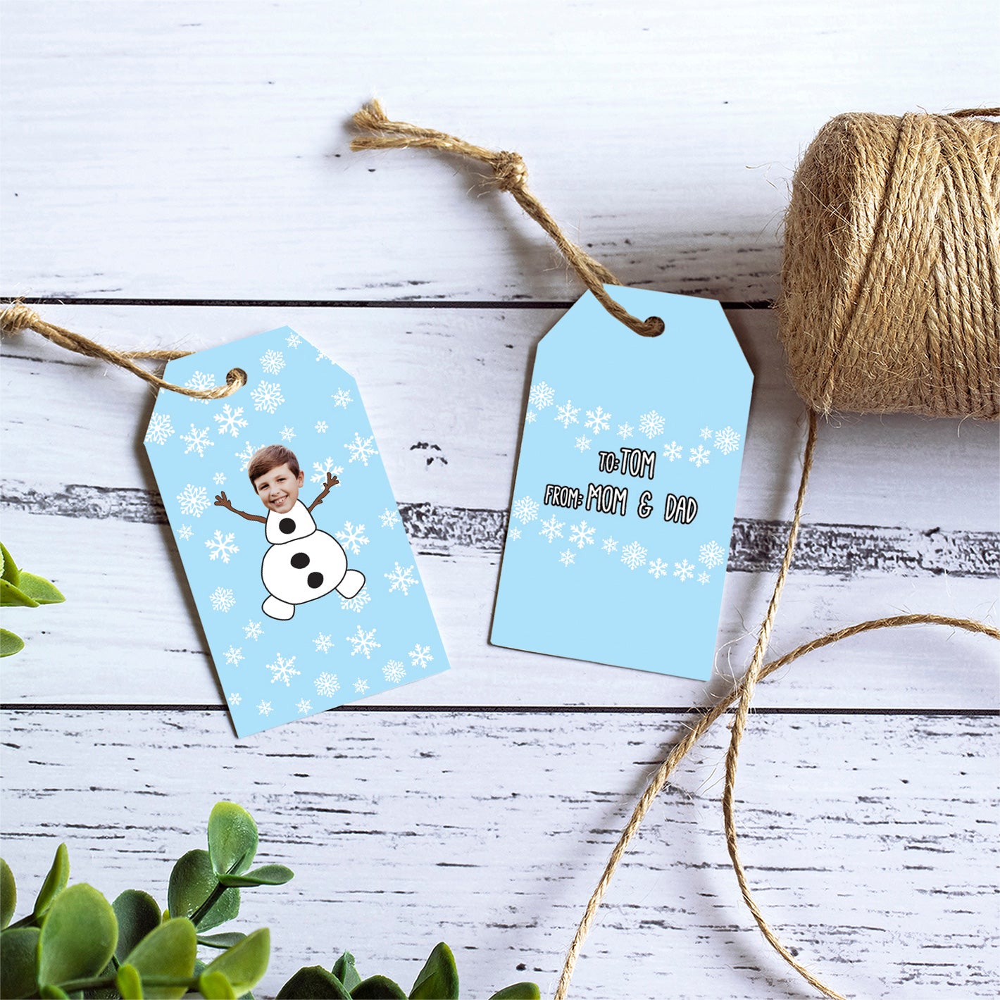 Snowman Gift Tags