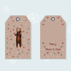 Christmas PJs Gift Tags