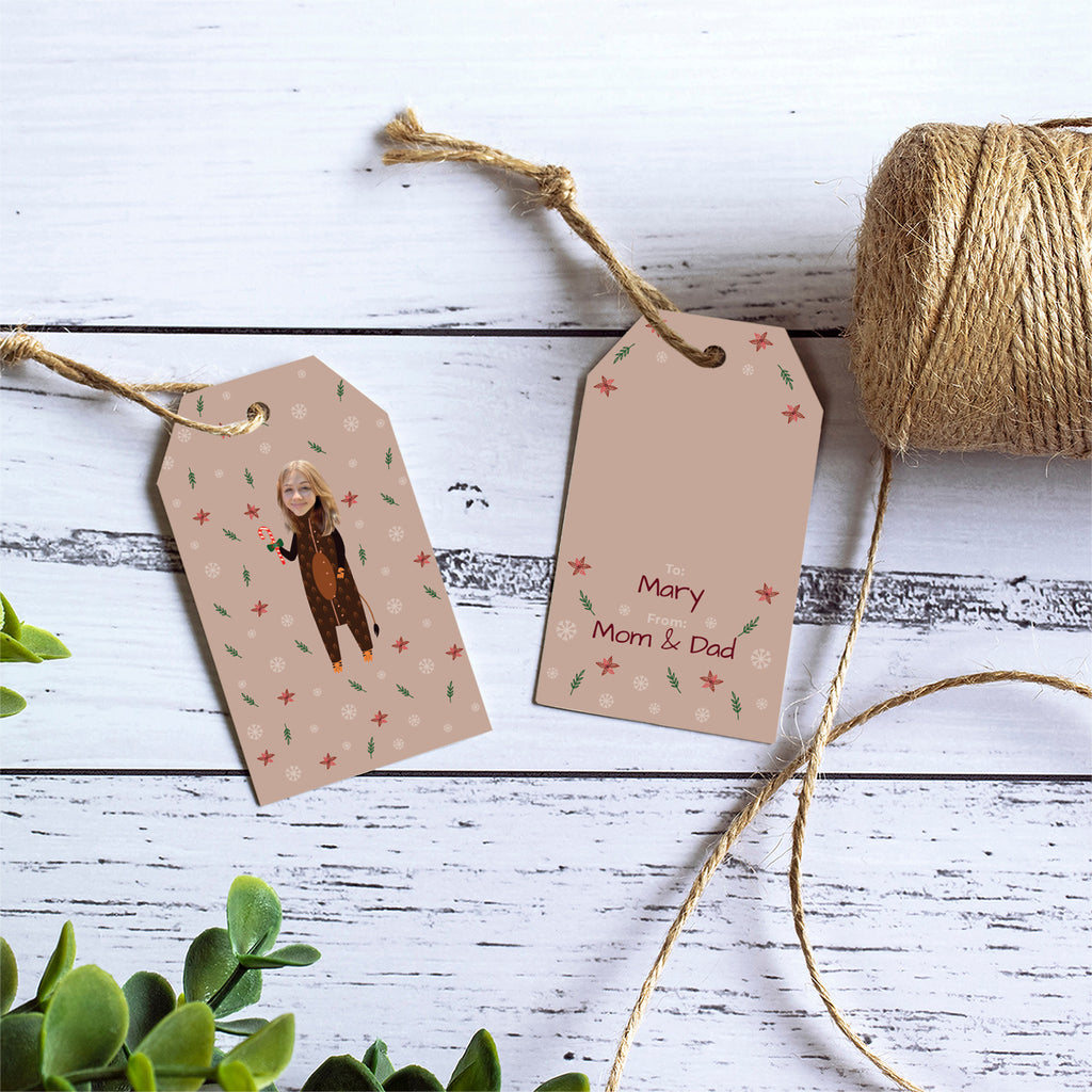 Christmas PJs Gift Tags