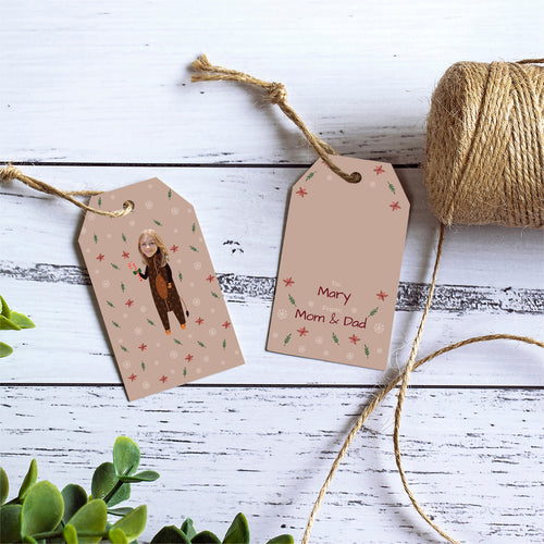 Christmas PJs Gift Tags
