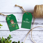 Christmas Tree Elf Gift Tags